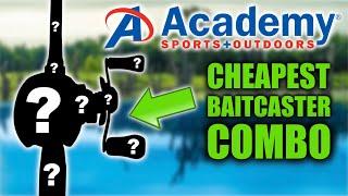 REVIEWING The Cheapest Baitcaster Combo from Academy Sports + Outdoors