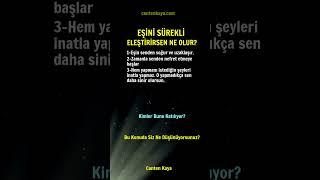 EŞİNİ SÜREKLİ ELEŞTİRİRSEN NE OLUR? #aile #evlilik #iliskiler #iliski #ilişkiler   Canten Kaya