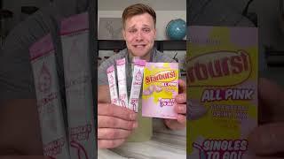 Pink Starburst Lemonade Punch