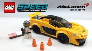 LEGO McLaren P1 Speed Champions set review 75909