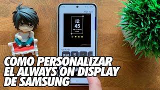 Como Personalizar el Always On Display de Samsung - Novedades 2024