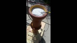 110 volt Electric Test of Vitrified Clay Pipe Joint