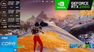 RTX 2060  Fortnite Chapter 5 Season 2 - 1080p Low Medium High Epic