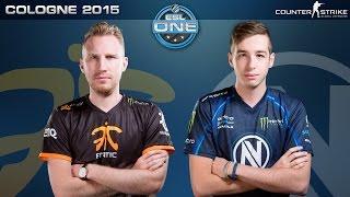 CSGO - Fnatic vs. EnVyUS Dust2 - ESL One Cologne 2015 - Grand Final Map 1