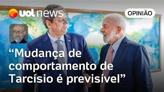 Tarcísio mudou postura em relação a Lula distanciamento é natural em contexto eleitoral diz Josias