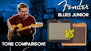 TONE COMPARISON Fender Blues Junior Tweed vs Black