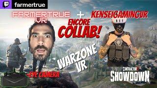 Contractors Showdown WARZONE VR Collab w KenseiGamingVR  Eye cam #vr #quest3 #live #pimax Crystal