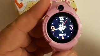 Как настроить и подключить вставит сим карту в умные детские часы Q360 Pink