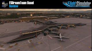 MSFS 2020  REVIEW FSDreamTeam Basel scenery for Microsoft Flight Simulator 2020