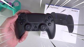 Unboxing NEW MIDNIGHT BLACK PS5 Dualsense Controller