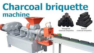 How To Start Charcoal Briquettes Business? Good Charcoal Briquettes Extruder Machine For Sale