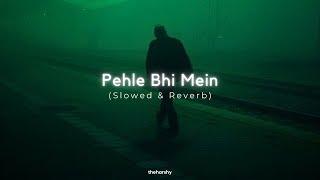 Pehle Bhi Mein - Animal Slowed + Reverb