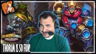 THORIM IS SUCH GREAT FUN - Hearthstone Battlegrounds