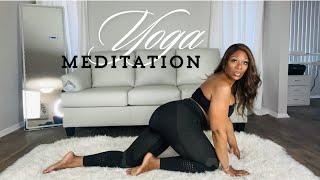 Morning Yoga Stretches and Meditation  Back by Popular Demand  Yoga Goddess #yoga #curvygirl