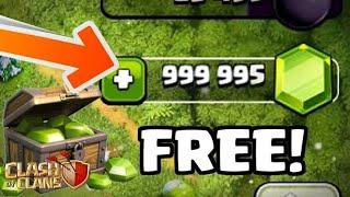 Get free gems in clash of clans
