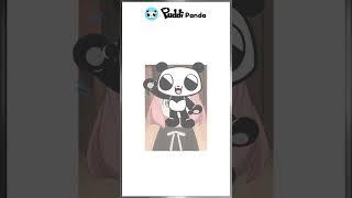 Spy x Family Cosplay  Anya Forger Cosplay Puddi Panda ️ #shorts #spyxfamily #animecosplay