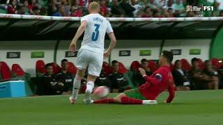 Cristiano Ronaldos Tackle vs Czech Republic