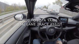 2020 Toyota Yaris - LTA Lane Trace Assist - Demo Drive