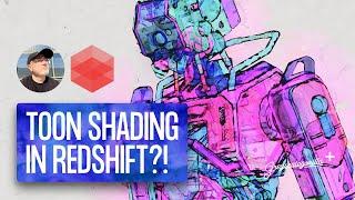 Watercolor Toon Shading with Redshift?  In-Depth Tut