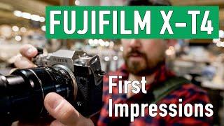 Fujifilm X-T4 First Impressions