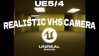 Make a Realistic VHS Camera in UE5