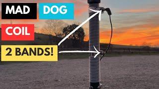 Ham radio with The Mad Dog Coil - Two Collars for Two Bands