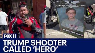 Thomas Matthew Crooks Trump shooter praised as hero by RNC demonstrator