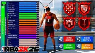 THE BEST 6’7 DO IT ALL LOCKDOWN BUILD ON 2K25 RARE BUILD NAME