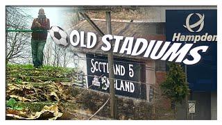 Exploring abandoned Scottish football stadium  Hampden Park  Cathkin Park