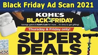 Kohls Black Friday Deals 2021 Ad Scan - Kohls Black Friday 2021 Sales & Offers