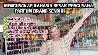 BOCORAN BUKA USAHA PARFUM TAKARAN RACIKAN MERK BIBIT MODAL DAN UNTUNG BERAPA  PELUANG 100% CUAN 