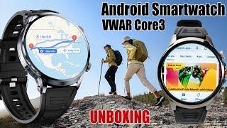 Vwar Core3 Android Smartwatch Unboxing- 1.95 inch Big Screen 3GB RAM + 32GB ROM Camera GPS 4G LTE