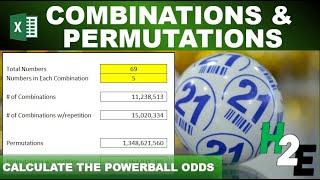 Calculate Combinations & Permutations in Excel