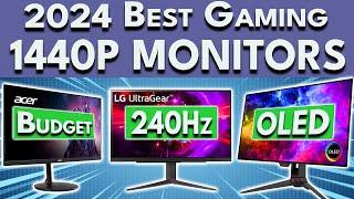 Best 1440p Gaming Monitor 2024 - Budget 240Hz & OLED 1440p Gaming Monitors