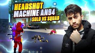 Secret of A94  Unstoppable Solo Vs Squad Gameplay  Free Fire Max