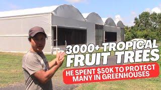Tropical Fruit Tree Fanatic Grows 3000+ Trees in Florida Home Orchard