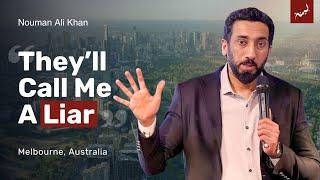 Building Confidence Lessons from the Story of Musa AS  Nouman Ali Khan  Melbourne Australia