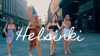 Helsinki Finland Walking Tour 4k 2023  Summer 2023  Full City Tour  Tourist Attractions