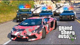 ГАНГСТЕР УГНАЛ ЛАМБУ ДОЧКИ ГЕНЕРАЛА АРМИЯ В ШОКЕ - GTA 5 РЕАЛЬНАЯ ЖИЗНЬ ГТА 5 МОДЫ