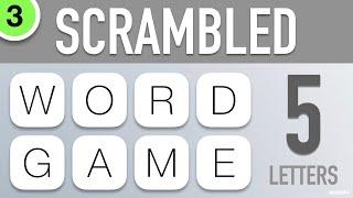 Scrambled Word Games Vol. 3 - Guess the Word Game 5 Letter Words