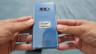 Unboxing S10e - Samsung Galaxy