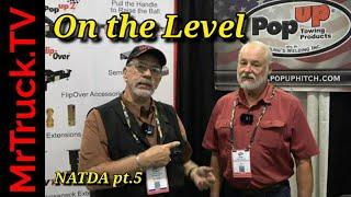 NATDA 2022 Popup Hitch new RVGC- AIR conversion 5th wheel to gooseneck improves your trailer ride