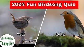 The 2024 Dawn Chorus Fun Bird Song Quiz -  can you match the 6 bird songs to the 6 birds?