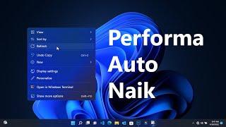 Cara Mempercepat Kinerja Windows 11  Auto Ngebut ⏩