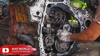 Restoration Of Diesel Engine Isuzu 6wf1 - How To Repair   Mechanic VietNam