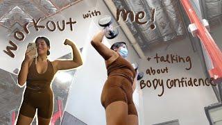 workout with me + talking about my body confidence journey