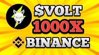 $VOLT INU COIN PRICE PREDICTION 2025  BINANCE LISTING ?? 1000X POSSIBLE ???