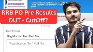 RRB PO Pre Result 2024  Low Cut Off?  By Vijay Mishra