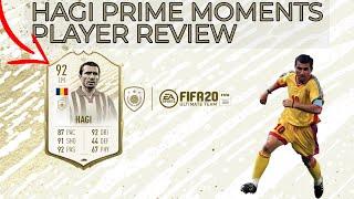 FIFA 20 HAGI PRIME MOMENTS 92 PLAYER REVIEWFIFA 20 ICON HAGI PLAYER REVIEW