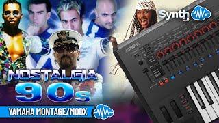 NOSTALGIA 90s 32 new sounds  YAMAHA MONTAGE M MODX PLUS  LIBRARY